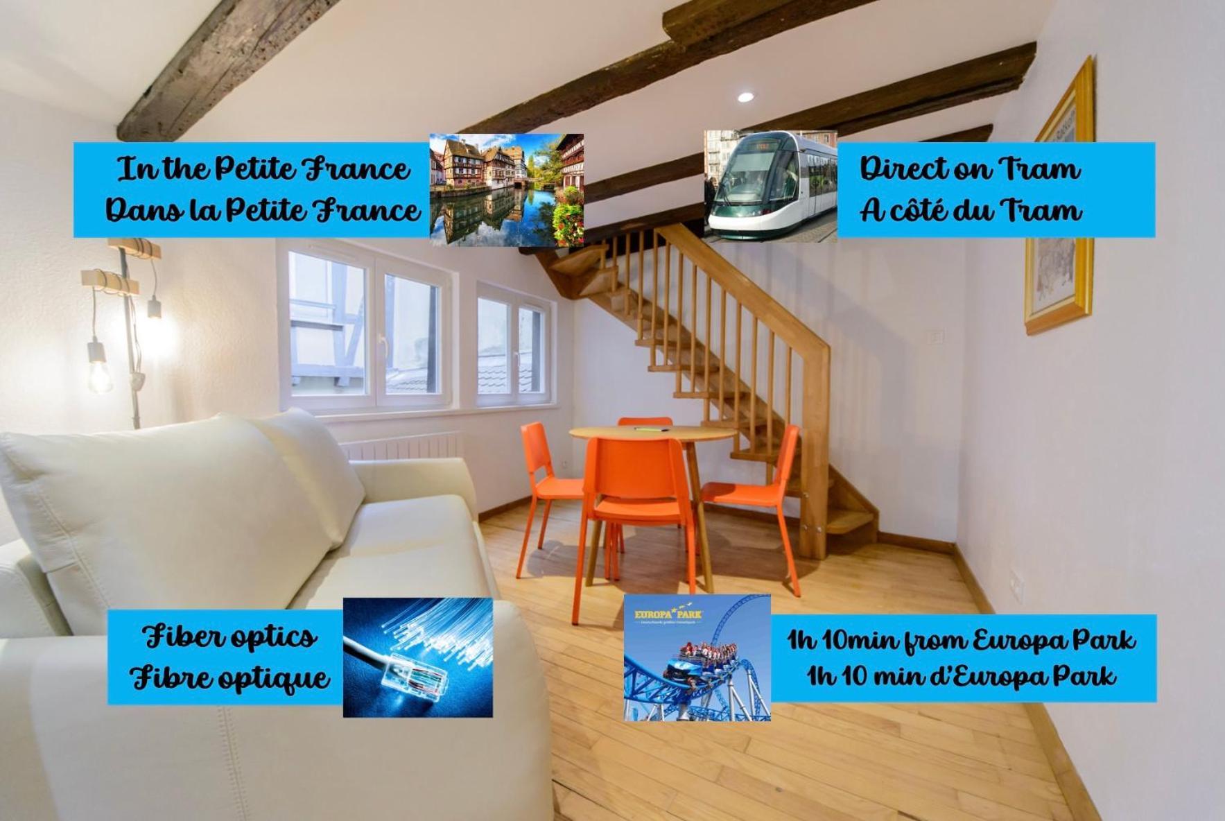דירות Cosy & Quiet Flat In Historical Lively Center Of שטרסבורג מראה חיצוני תמונה